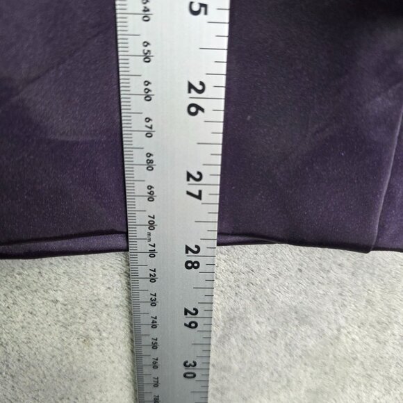 Womens Purple CS Signature Jacket Button Front Polyurethane Polyester Size L - Picture 7 of 8